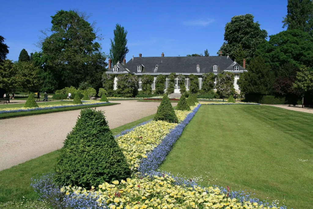 The botanical garden in Rouen